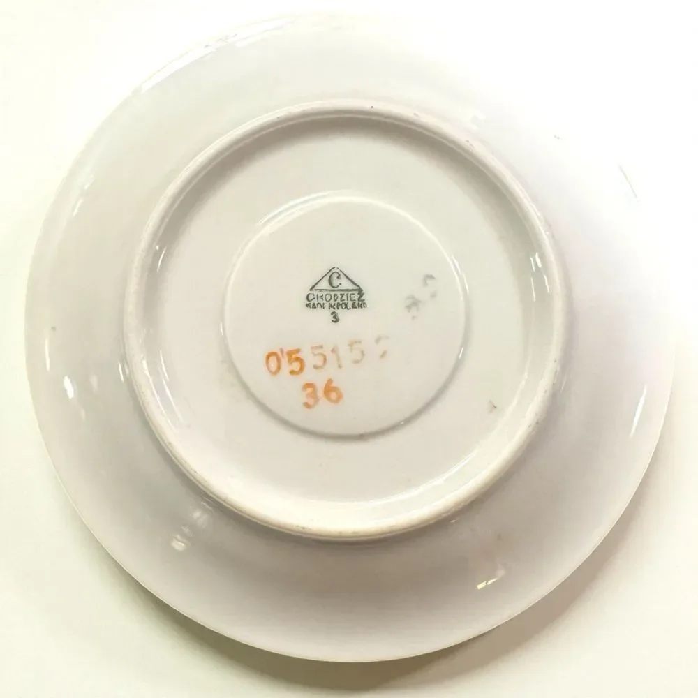 Vintage Chodiez China Whimsical Tea Cup and Saucer Set